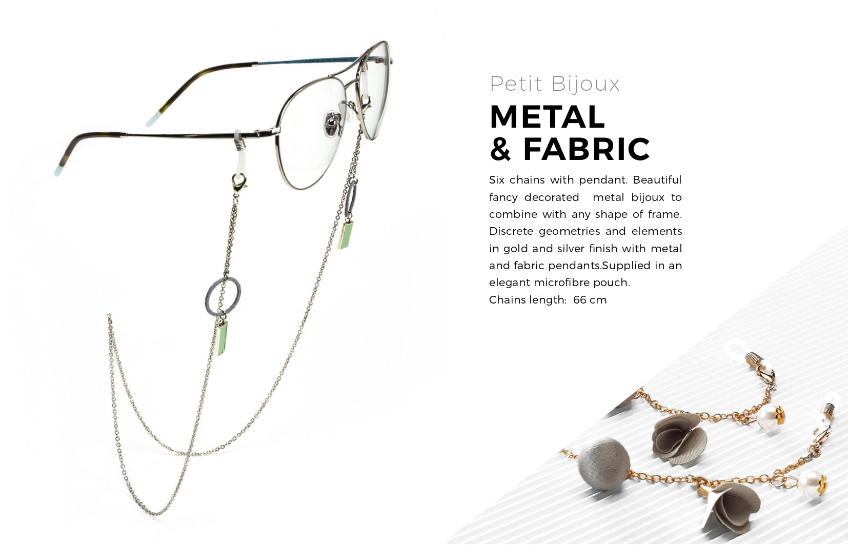 METAL & FABRIC (Chainettes)